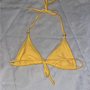 Yellow Bikini Top